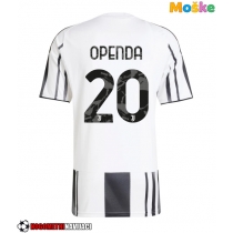 Moške Nogometnih dresov Juventus Lois Openda #20 Domači 2025-26 Kratki rokavi